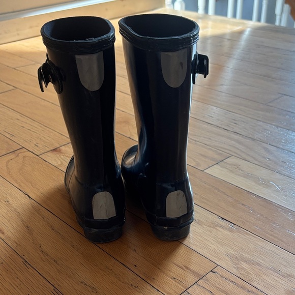 Hunter original kids gloss rain Boots - Picture 3 of 4